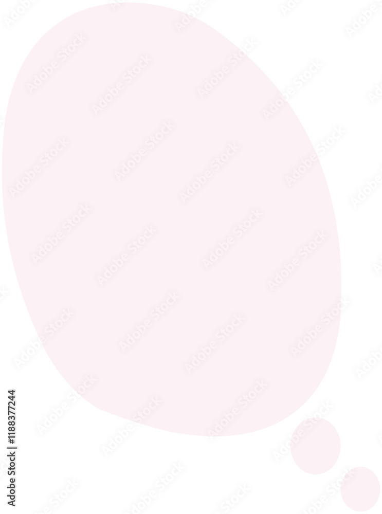 Think Bubble Cloud Shape
Think Bubble Cloud Shape