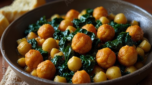 Garbanzos con bacalao 