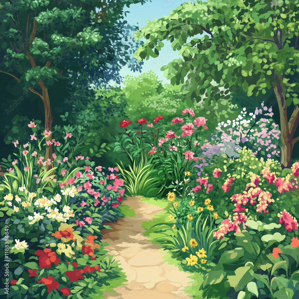 Fototapeta premium garden