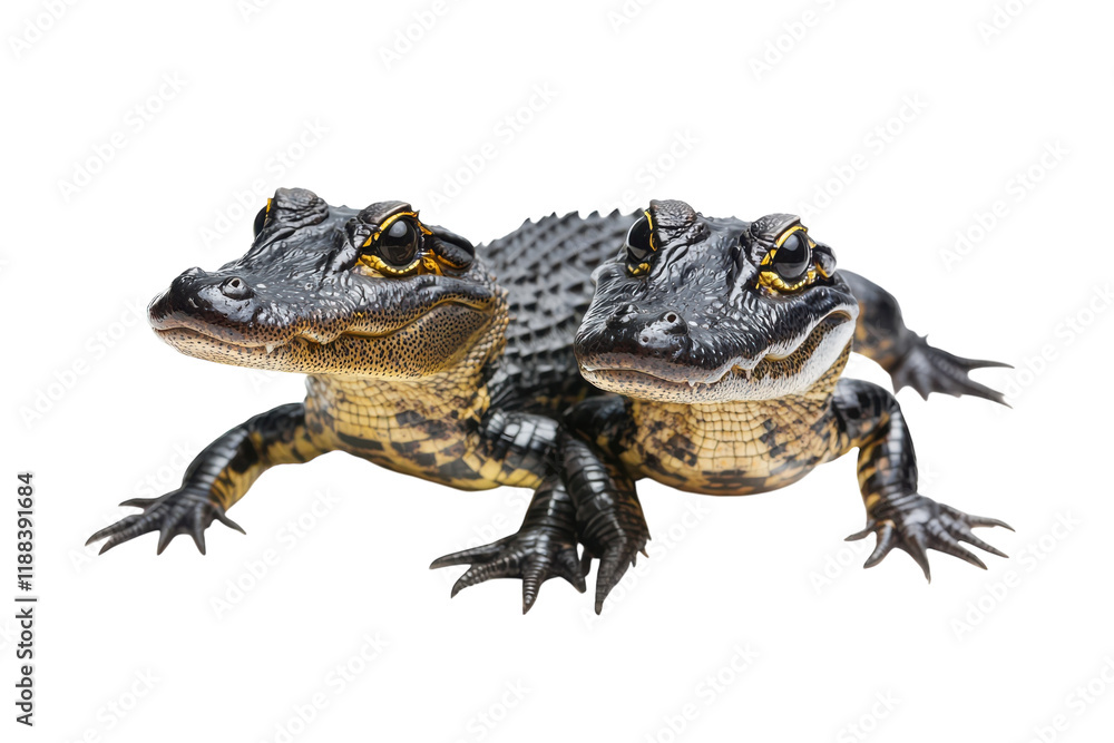 Black Caimans Isolated on transparent Background for Wildlife Education and Conservation Projects Black Caimans Isolated on transparent Background for Wildlife Education and Conservation Projects
