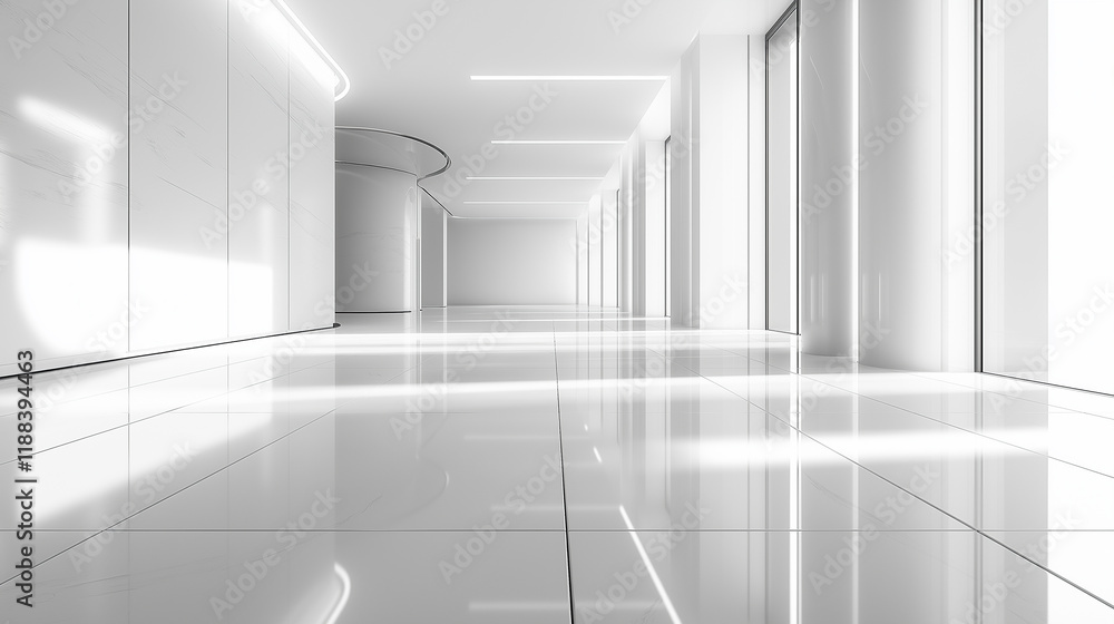 Fototapeta premium Minimalist White Corporate Backgrounds for Professional Presentations