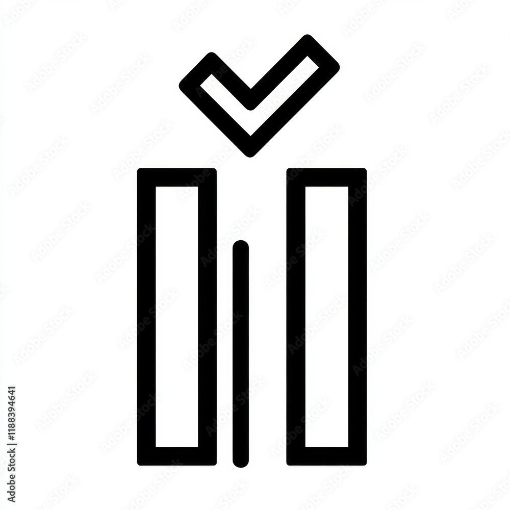 simple icon in black and white graph simple icon in black and white graph