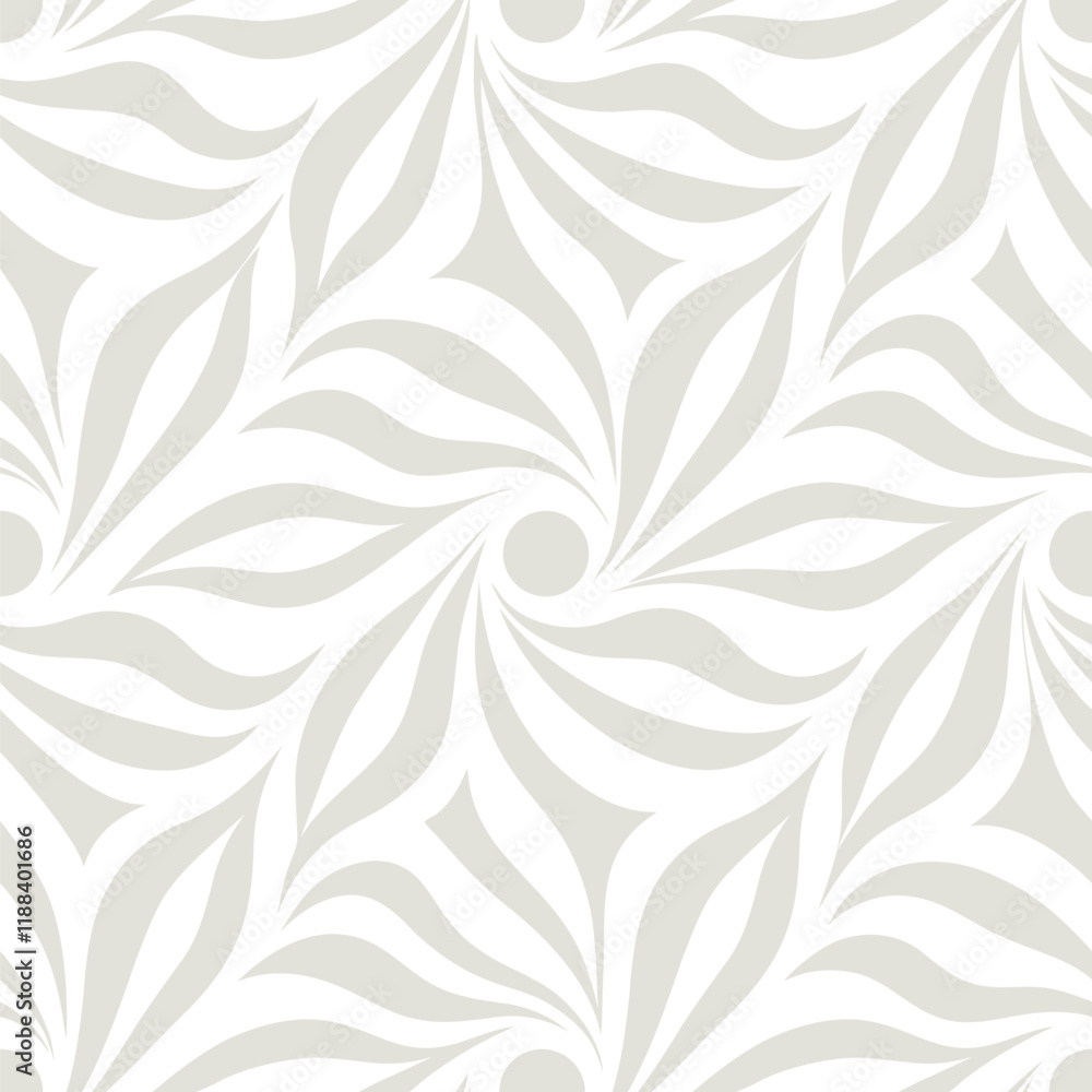 Fototapeta premium Abstract organic seamless pattern design background
