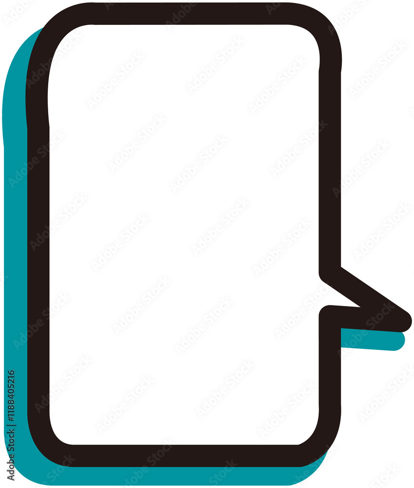 Speech bubble vertical
Speech bubble vertical