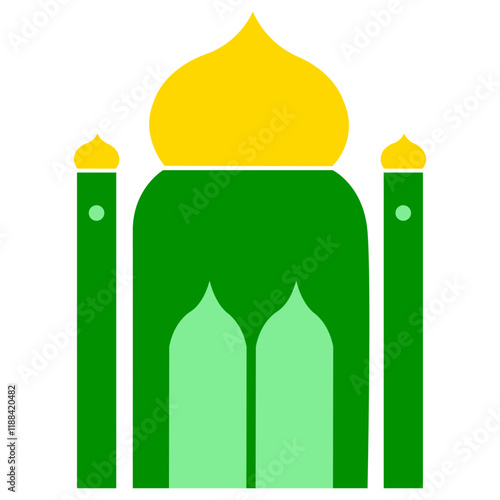 Ramadan mosque icon