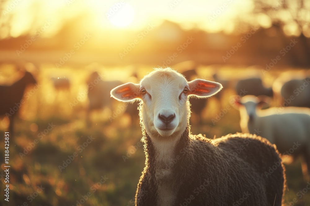 Fototapeta premium farm animals