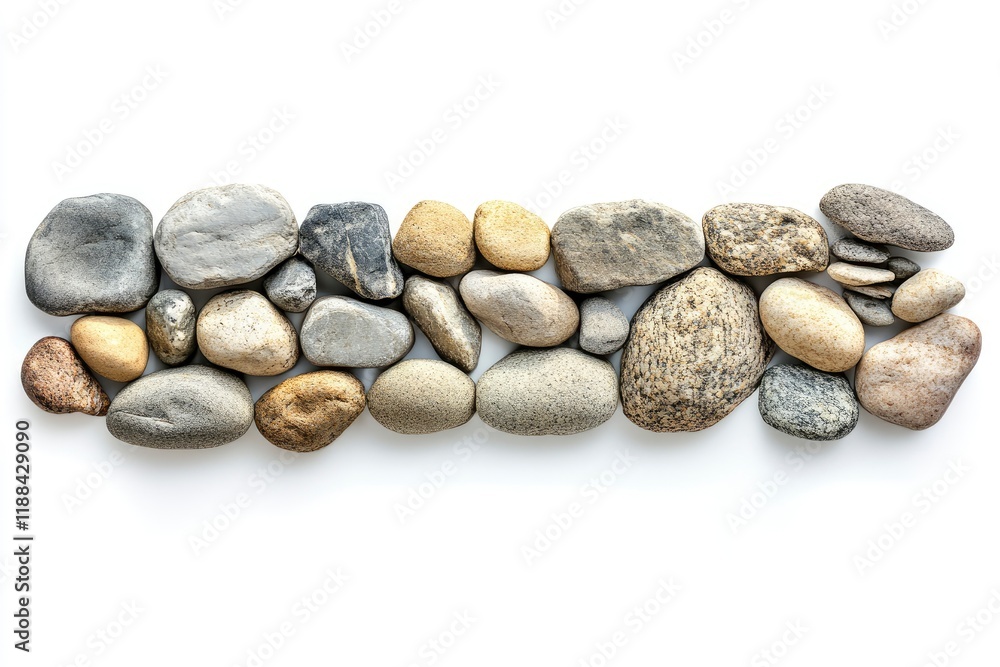 Border of rock isolated on white background Border of rock isolated on white background