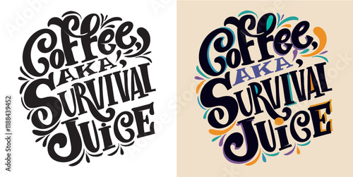 Cute hand drawn doodle lettering quote. Lettering for t-shirt design, mug print, bag print, clothes fashion. 100% hand drawn vector image.