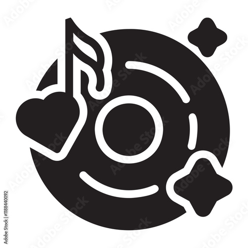 Vinyl  glyph icon