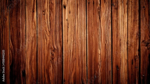 木目の背景素材 ウッドデッキ 木目 ダークブラウン AI生成素材 縦目