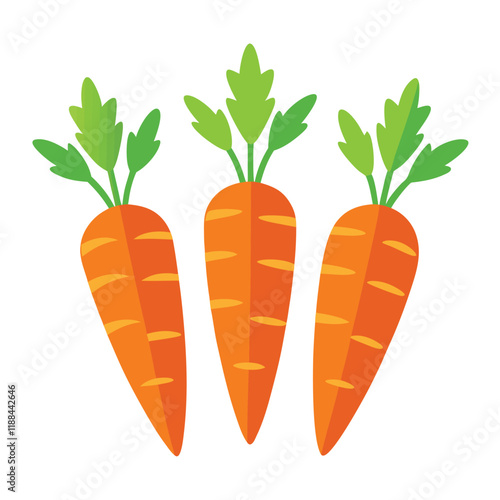 carrot isolated on white background