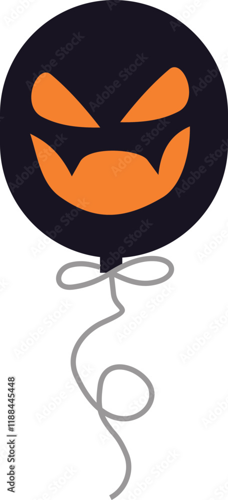 Obraz premium Balloon Halloween Icon 