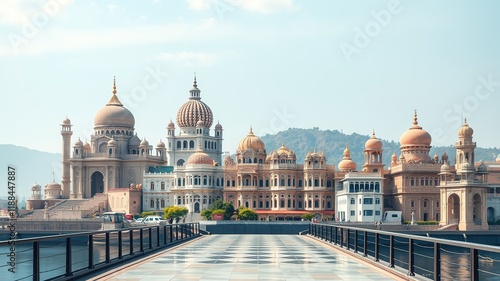 India City Skylines: Varanasi, Udaipur, Patna - Stunning AI Art