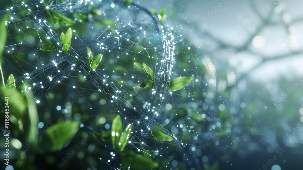 Nature's Interconnectedness: A Digital Tapestry of Green Nature's Interconnectedness: A Digital Tapestry of Green