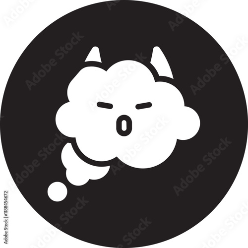 Nightmare gradient icon