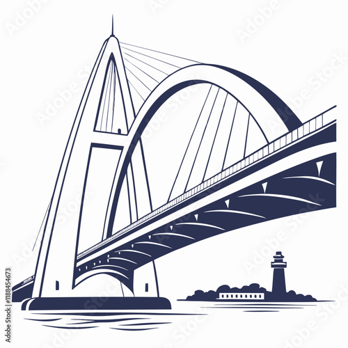 bridge in the city