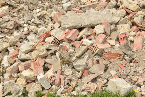 Déchets de démolition et gravats