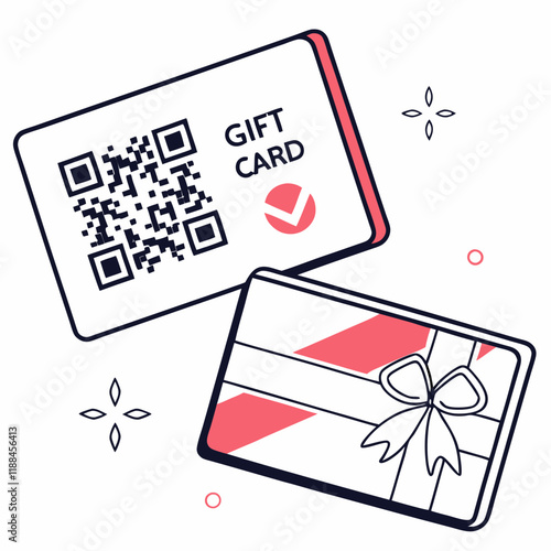 gift card vector design