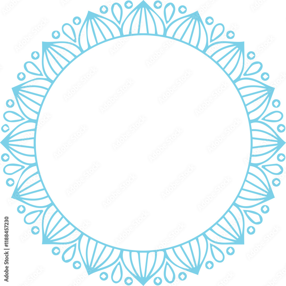 Beautiful flower art and mandala vector design Beautiful flower art and mandala vector design
