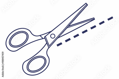 scissors with a handle