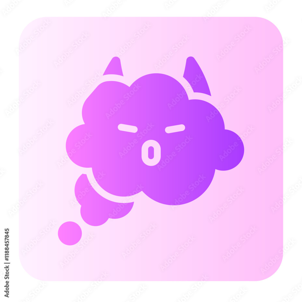 Nightmare gradient icon Nightmare gradient icon
