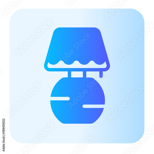 Floor Lamp  gradient icon