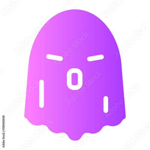 ghost gradient icon