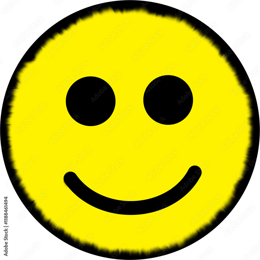 Fototapeta premium happy smiley face