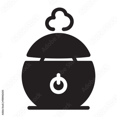 humidifier glyph icon