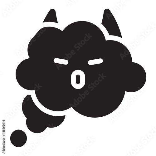 Nightmare glyph icon