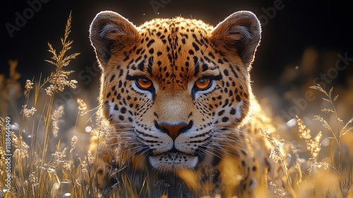 Magnificent Leopard Captured in Stunning Natural Environment photo