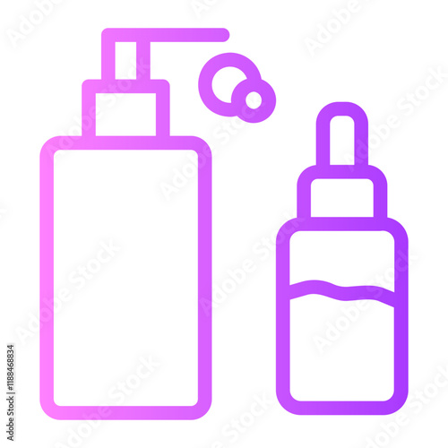 skincare gradient icon