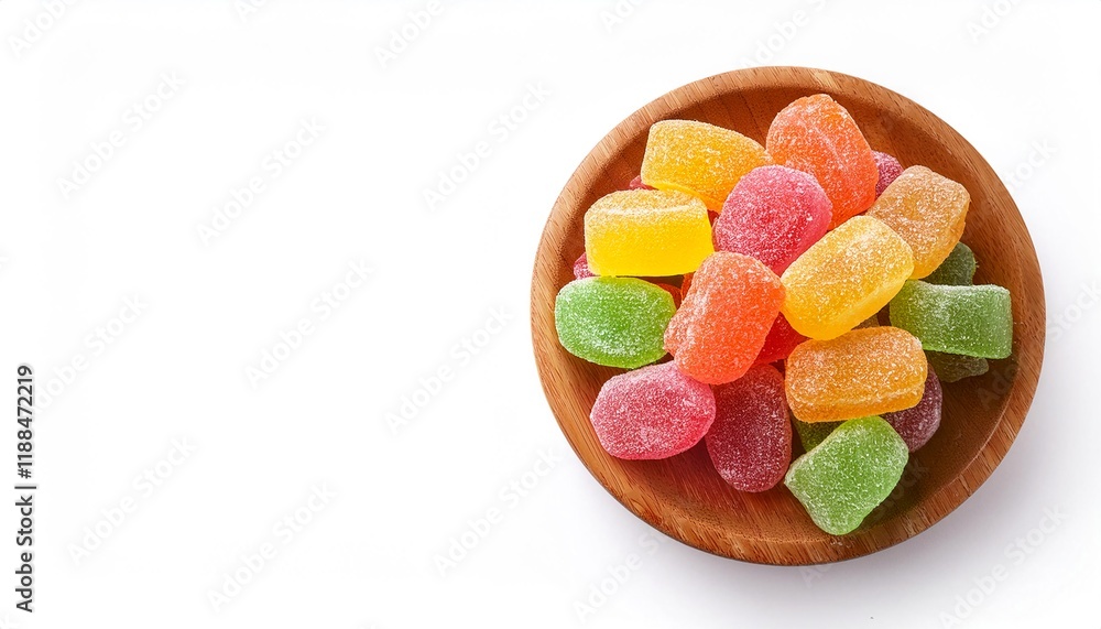 Colored jelly sweet sugar candies isolated on white background Colored jelly sweet sugar candies isolated on white background