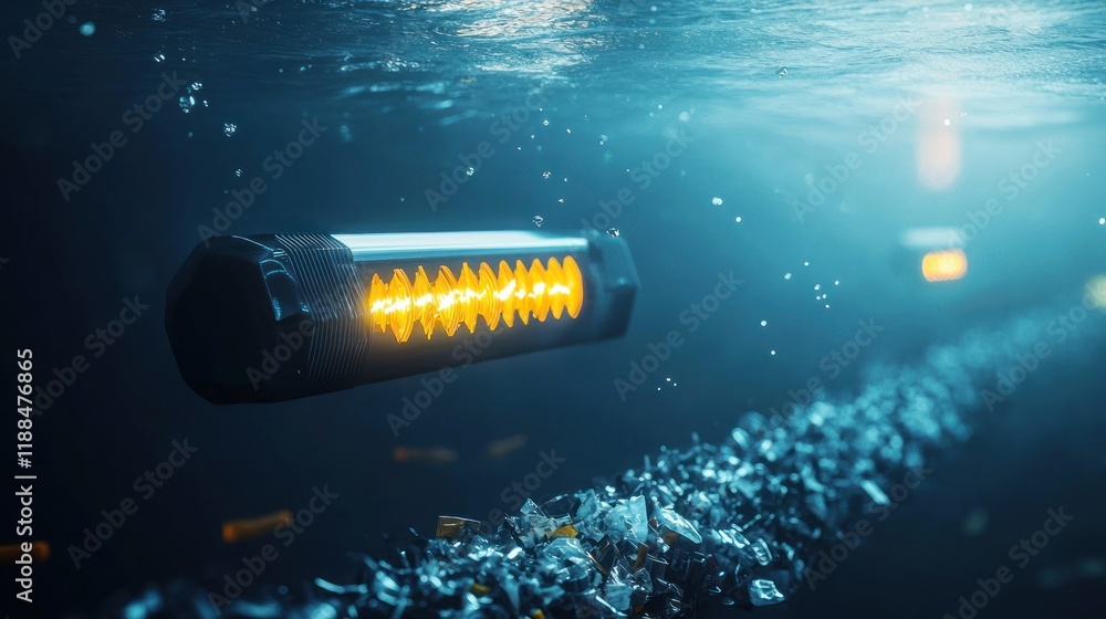 Underwater Robot Cleaning Ocean Debris: Innovative Tech for a Cleaner Sea Underwater Robot Cleaning Ocean Debris: Innovative Tech for a Cleaner Sea