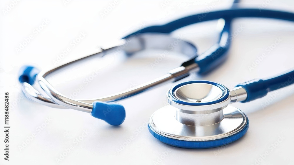 Medical equipment display healthcare facility stethoscope image clinical environment close-up view health concept Medical equipment display healthcare facility stethoscope image clinical environment close-up view health concept