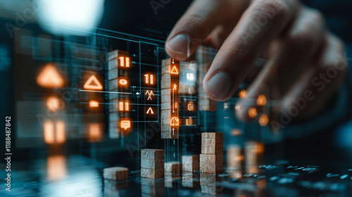 Ai-driven risk management strategy for business finance digital workspace interactive visualization environment