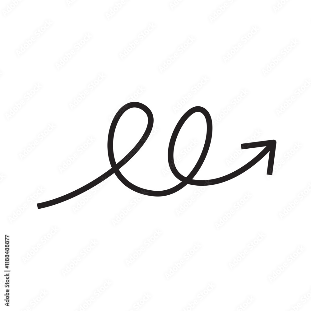 doodle arrow element doodle arrow element