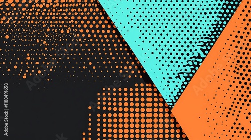 Wallpaper Mural Abstract geometric shapes design Torontodigital.ca