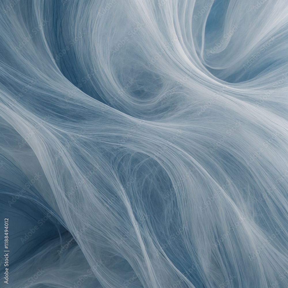 Obraz premium An abstract background featuring a blend of light blue and white hues. 