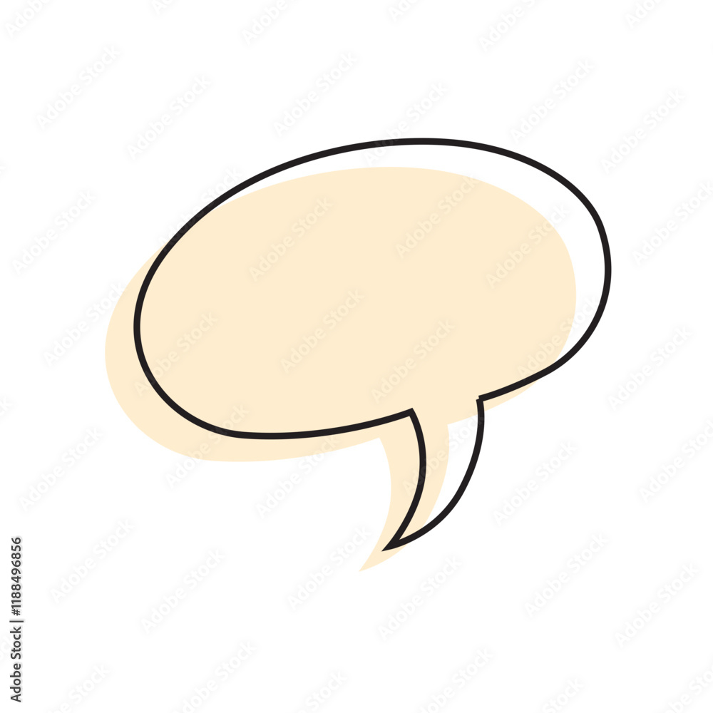 bubble speech element bubble speech element