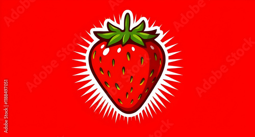 strawberry vector illustration