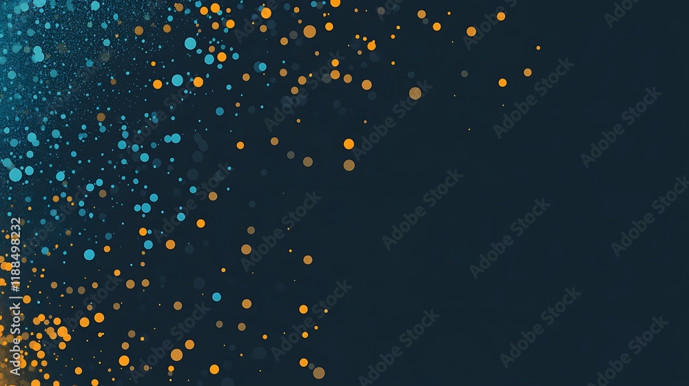 Abstract digital confetti explosion Abstract digital confetti explosion