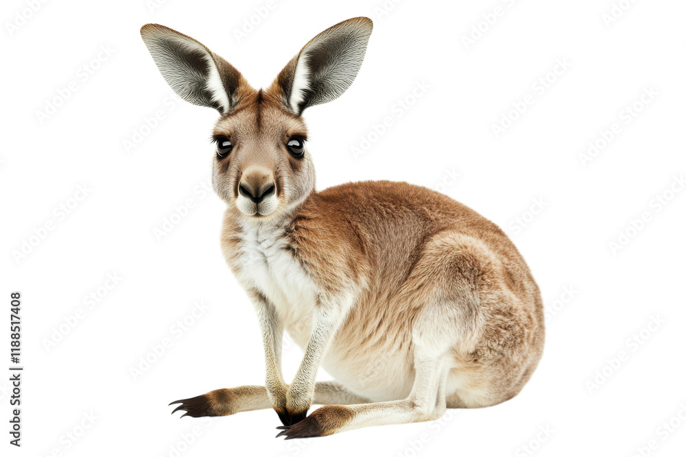 Kangaroo Isolated on transparent Background for Wildlife and Nature Illustrations Kangaroo Isolated on transparent Background for Wildlife and Nature Illustrations
