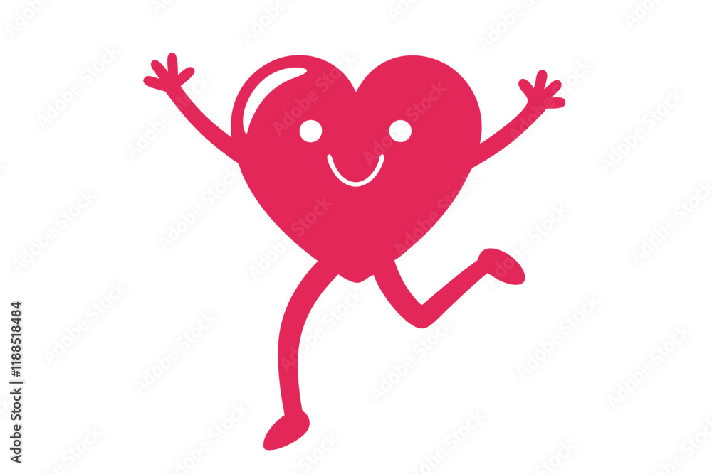 two hearts with a red heart two hearts with a red heart