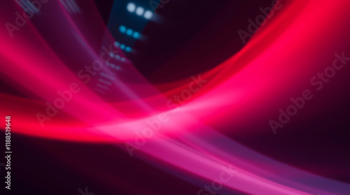 Abstract digital AI futuristic art