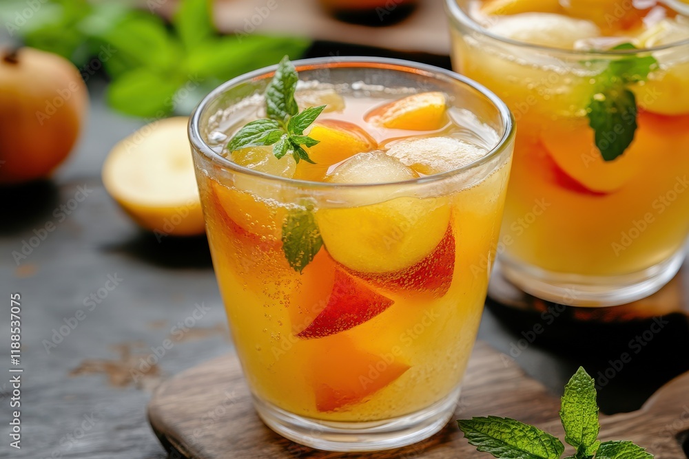 Korean persimmon beverage blank area Korean persimmon beverage blank area