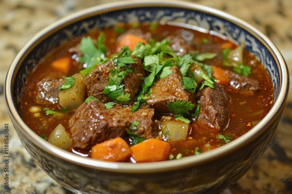 Korean spicy beef soup Korean spicy beef soup