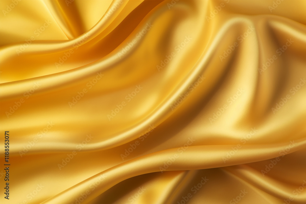 Obraz premium yellow silk on background