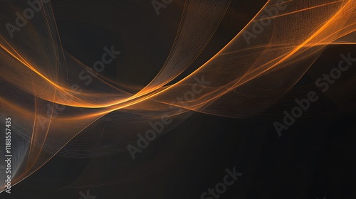 Abstract Flowing Lines Background Design photo