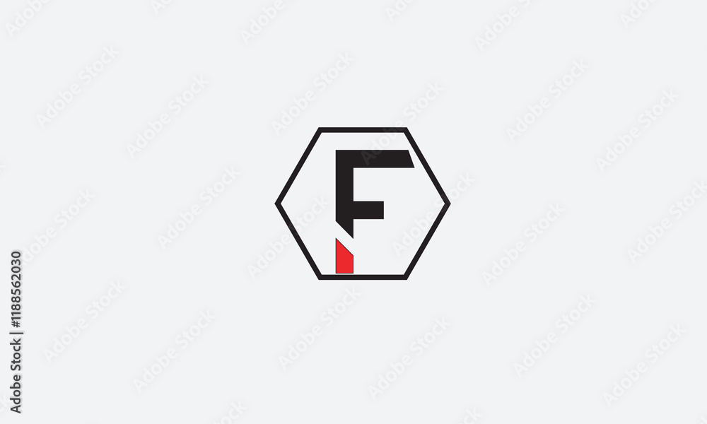 F, FF, F, Abstract Letters Logo Monogram F, FF, F, Abstract Letters Logo Monogram